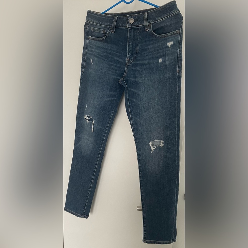 Express Man Skinny Distressed Jeans 28x30